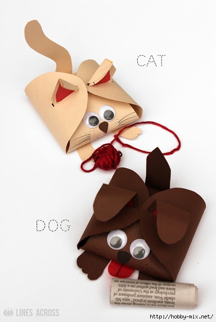 Dog and Cat Cardstock Gift Boxes (430x640, 99Kb)