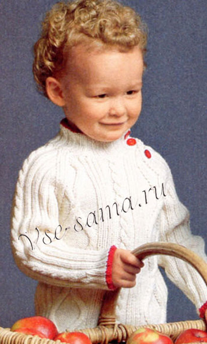 Irlandskii-pulover-s-krasnymi-plankami-ris (422x700, 75Kb)