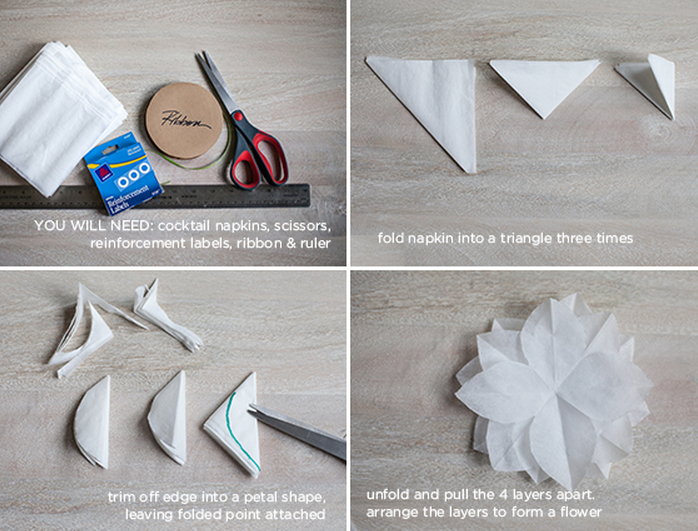 Как сделать оригами из салфеток бумажных