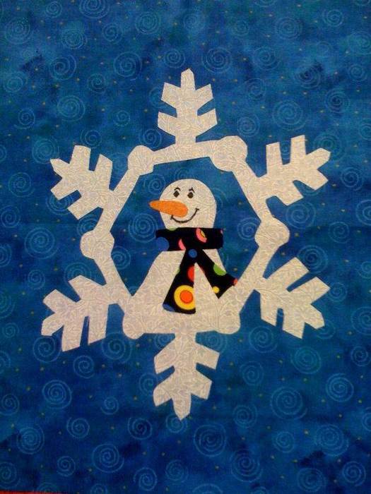 Snowflake man, Lyn Brown.com (525x700, 53Kb)