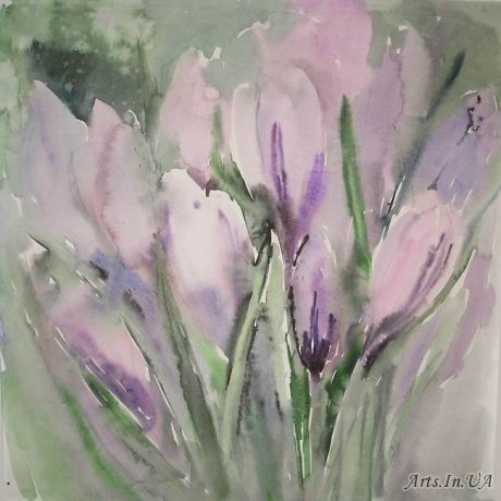 Crocus_L_flower_watercolor_painting (460x460, 32Kb)