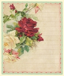  Roses ~ 4x5 journal card green ~ lilac-n-lavender (588x700, 282Kb)