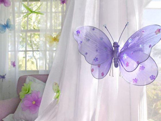 Бабочки в рамках для интерьера