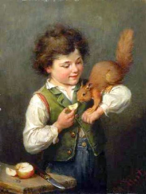 knabe-mit-eichkaetzchen-boy-with-squirrel (469x624, 36Kb)
