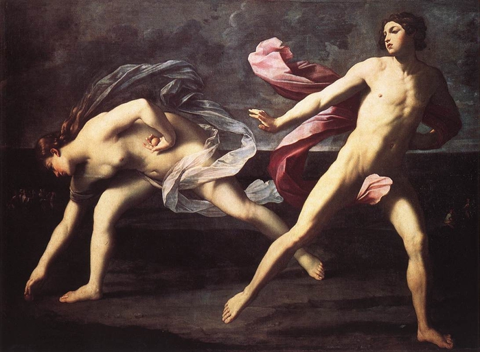 Reni, Guido (1575-1642) - Atalante et Hippomene (700x513, 247Kb)