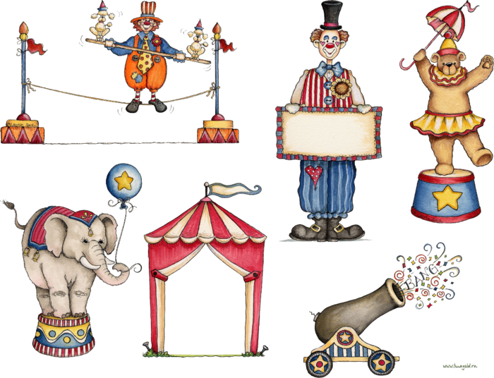 Герои цирка картинки. Атрибуты цирка. Цирковые предметы. Цирк иллюстрации для детей. Цирковые атрибуты для детей.