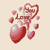 Love You Hearts (165x166, 5Kb)