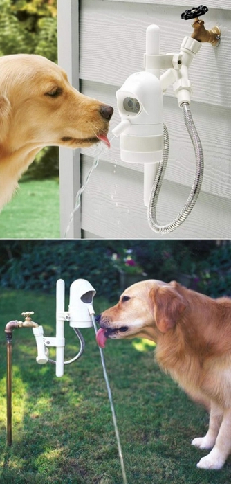 Automatic Outdoor Pet Drinking Fountain (334x700, 171Kb)