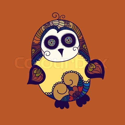 5422594-617475-cute-owl-vector-mascot-on-orange-background (480x480, 39Kb)