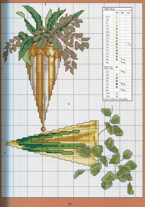 Отличный журнал вышивки Marie Barber - Cross-Stitch Florals (21) (490x700, 278Kb)