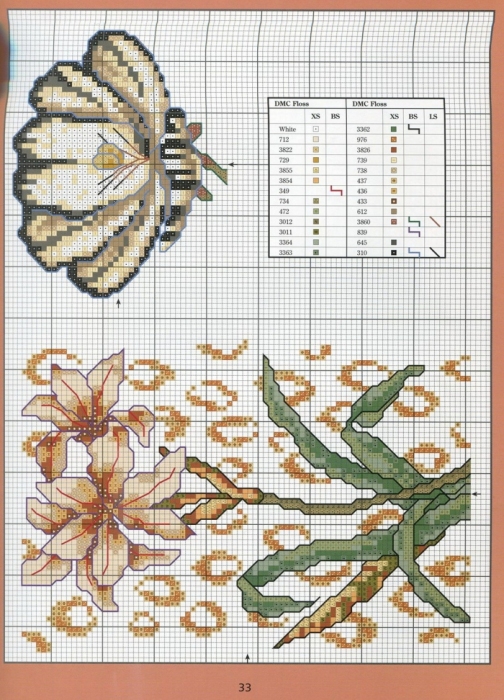 Отличный журнал вышивки Marie Barber - Cross-Stitch Florals (27) (504x700, 312Kb)