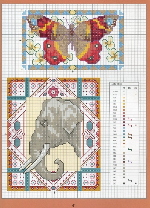 Отличный журнал вышивки Marie Barber - Cross-Stitch Florals (35) (506x700, 310Kb)