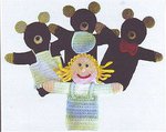  Story Book Puppets - Goldilocks & The 3 Bears (Maggie's)  (697x553, 94Kb)