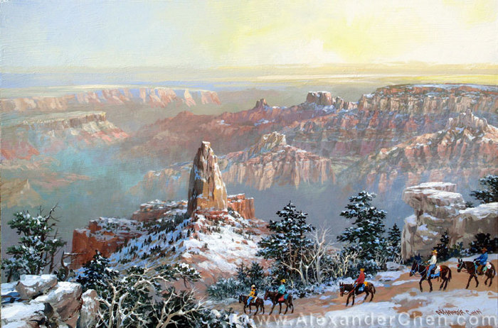 GrandCanyonCapeRoyalSnowtime (700x462, 117Kb)