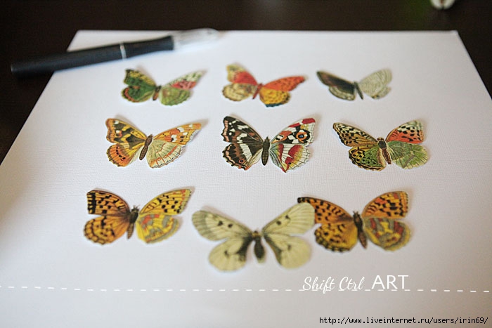 Vegan-butterfly-framed-art-paper-craft-4 (700x467, 158Kb)