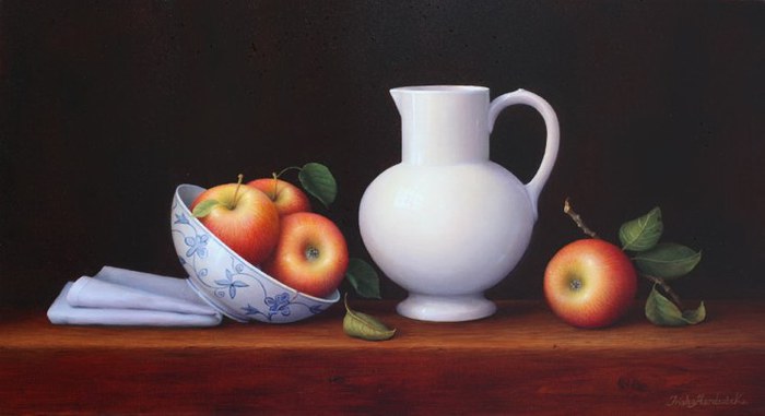 Apples Linen & Jug (700x381, 33Kb)