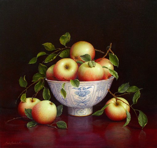 Braeburn Apples & Bowl (510x480, 46Kb)