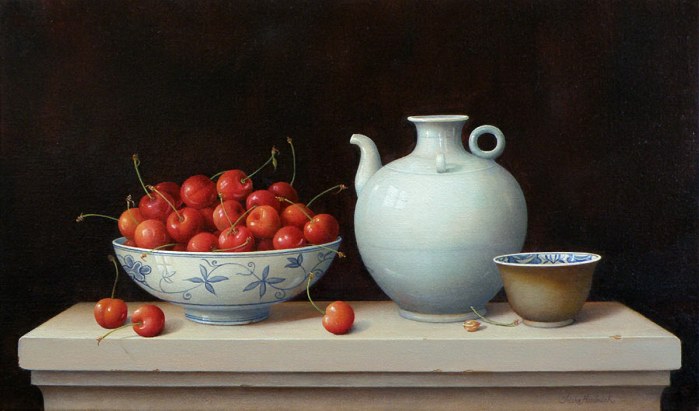 Cherries Bowl & Vessel - (699x411, 54Kb)