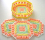  Pastel Ribbon Coaster Set (300x268, 24Kb)