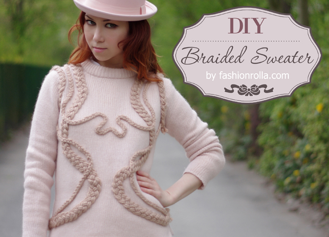 DIY braided sweater designed by Xenia Kuhn for fashionrolla_com-1 (650x469, 248Kb)
