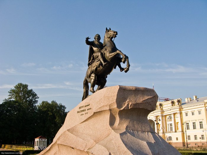 Памятник петру 1 в санкт петербурге медный всадник фото