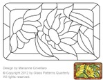  Glass pattern 168 Sunflower (700x540, 85Kb)
