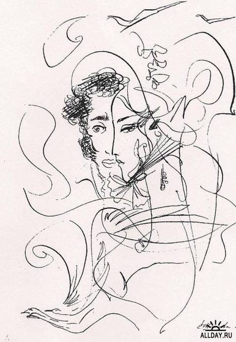 1288526628_shipicova-elena-pushkin-i-muza (482x700, 53Kb)