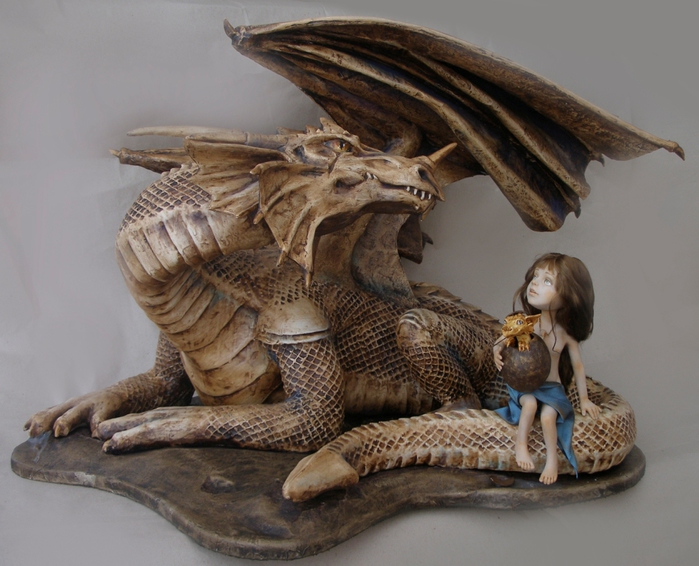 Создаем необычный настенный трофей — дракон из папье-маше: Мастер-Классы в журнале Ярмарки Мастеров
