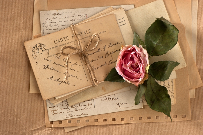 Vintage composition with roses (59) (700x465, 267Kb)
