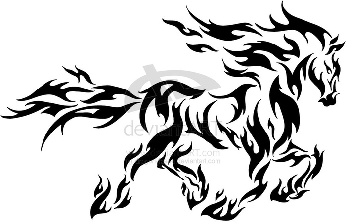 Flame_Horse_Tattoo_by_dragon_faerie2 (700x449, 117Kb)
