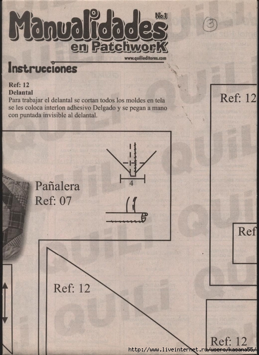 MANUALIDADES EN PATCHWORK Nº 1 033 (511x700, 258Kb)