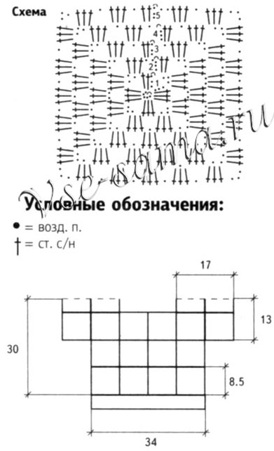 Схема складывания футболки