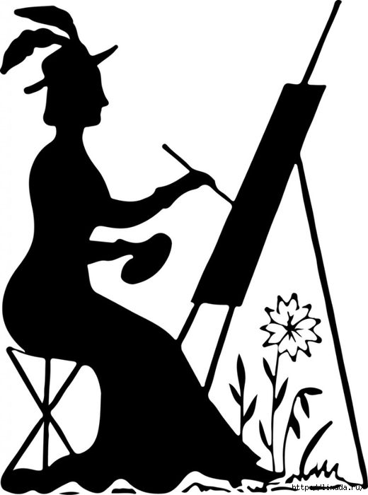 Silhouette-Stock-Image-Lady-Painting-GraphicsFairy-761x1024 (520x700, 103Kb)