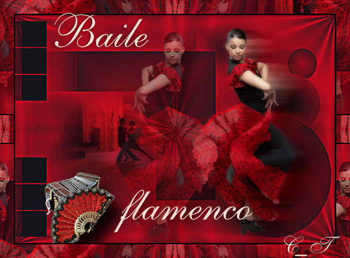 Танцуя фламенко (700x517, 434Kb)