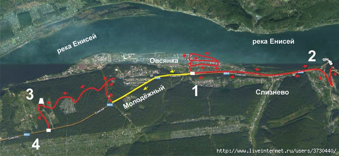 Карта овсянка красноярского края