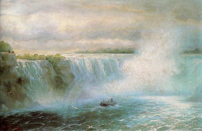 Ниагарский водопад. 1894 год (700x455, 250Kb)