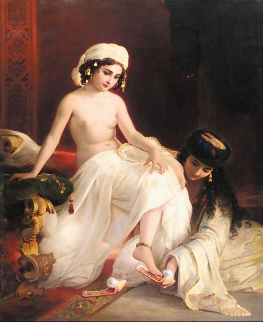 Carl-Timoleon-von-Neff-Harem-Beauty-1859 (523x641, 233Kb)