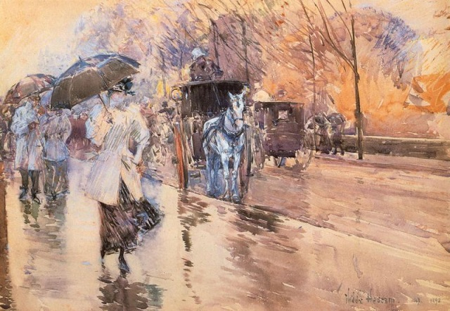 Rainy Day on Fifth Avenue (640x442, 318Kb)