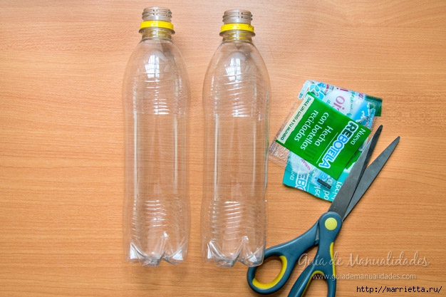 Органайзер или пенал из пластиковой бутылки (3) (626x417, 185Kb)