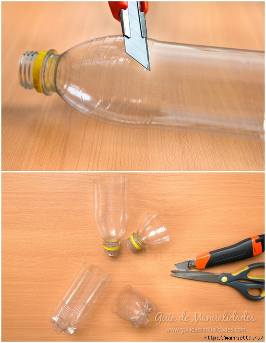 Органайзер или пенал из пластиковой бутылки (4) (542x700, 247Kb)