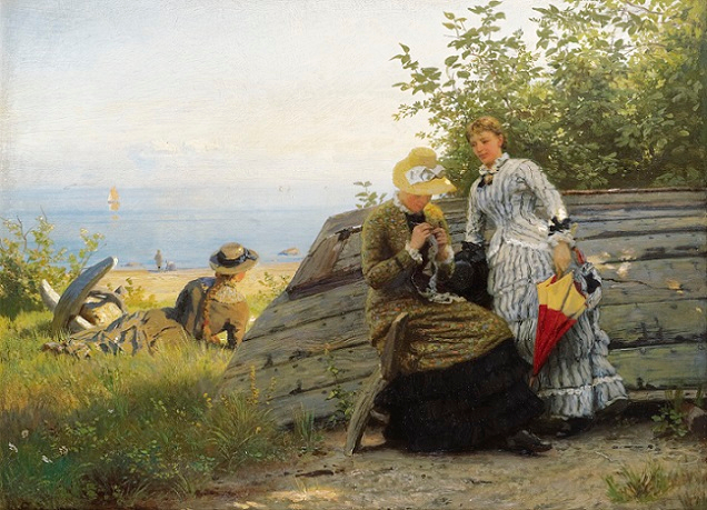 Damer_i_solskinnet_(1883) (636x459, 367Kb)
