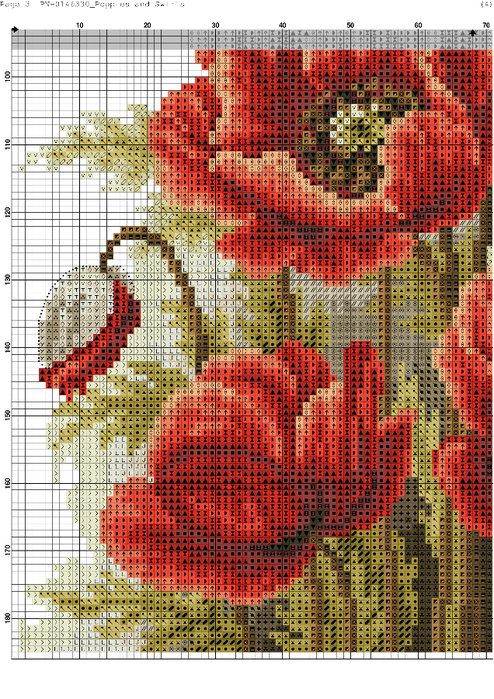 Poppies and Swirls-003 (494x700, 614Kb)