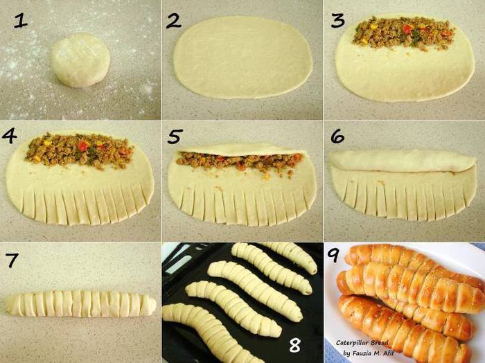 Как сформировать пироги фото