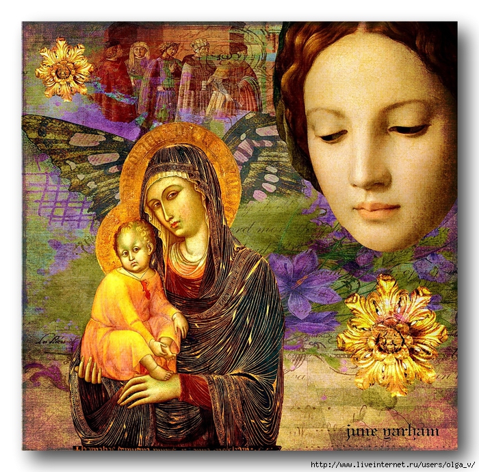 The Golden Madonna (700x689, 555Kb)