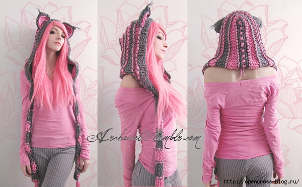 pink_and_grey_custom_cat_hood_by_archaical-d5l3dvu (600x372, 160Kb)