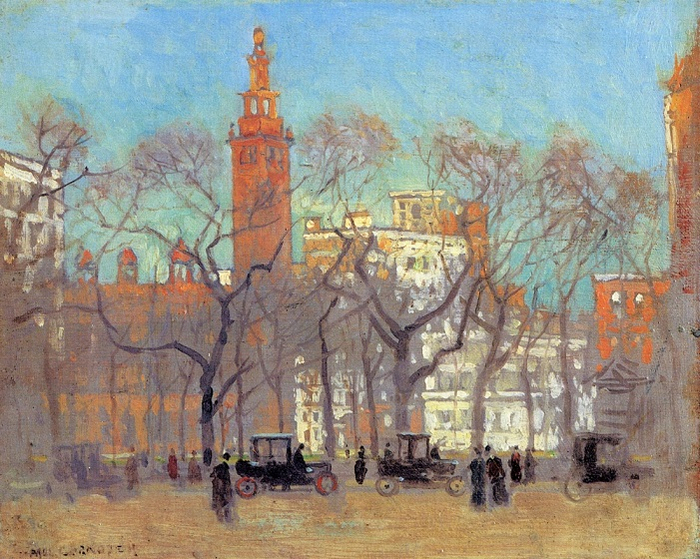 Madison Square on a Sunny Day (700x559, 503Kb)