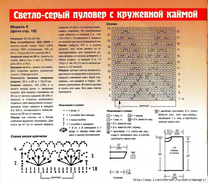 Вязание крючком для мужчин летние модели со схемами