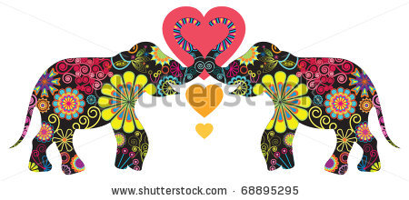 stock-vector-elephant-love-animal-love-68895295 (450x220, 44Kb)