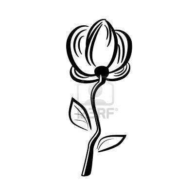 6739531-hand-drawn-flower-isolated-on-white (401x401, 16Kb)