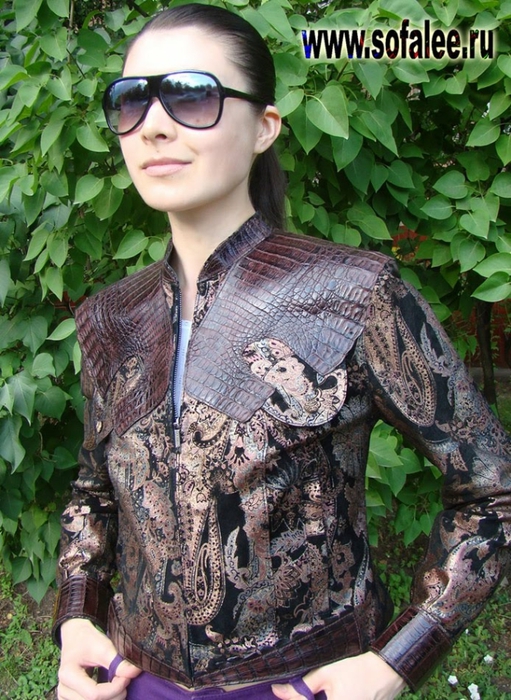 Womens exclusive jacket from crocodile m 7 (511x700, 338Kb)